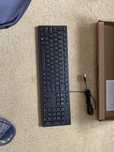 Klawiatura do komputera plus monitor