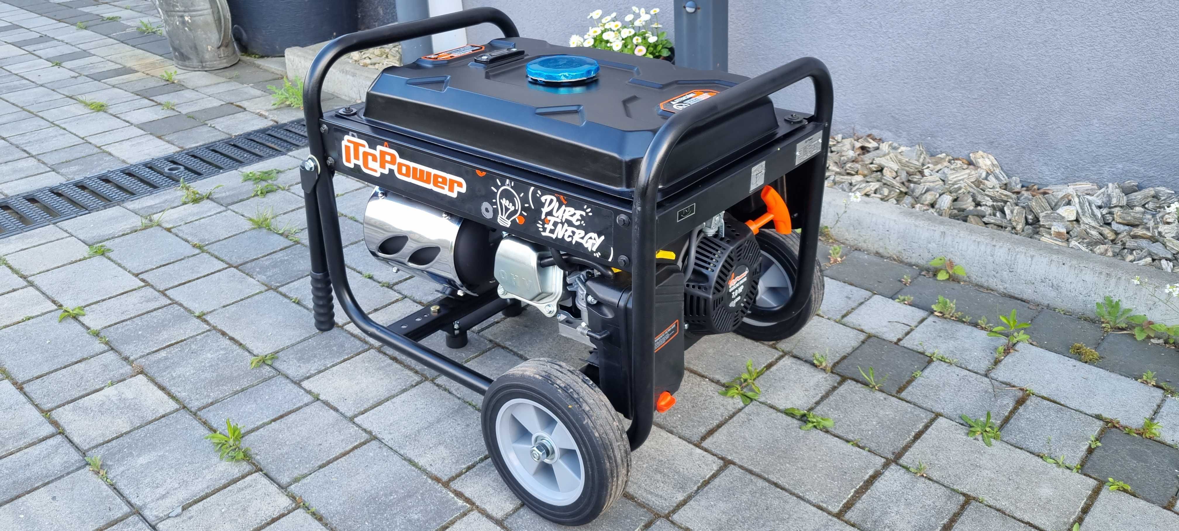 Agregat prądotwórczy 4-suwowy Generator 3000W ITC Power GG3300F kółka*