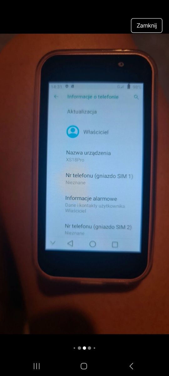 Sprzedam XS18 Pro 3.0" Mini Smartfon