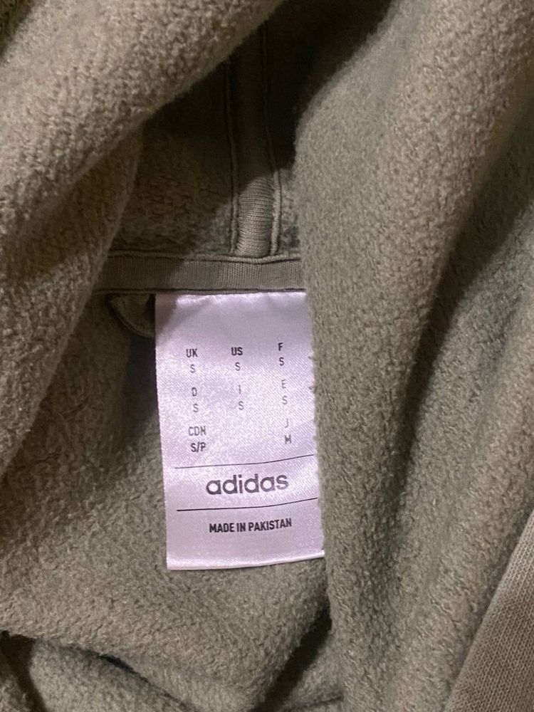 Кофта Adidas Essentials Fleece 3S Olive