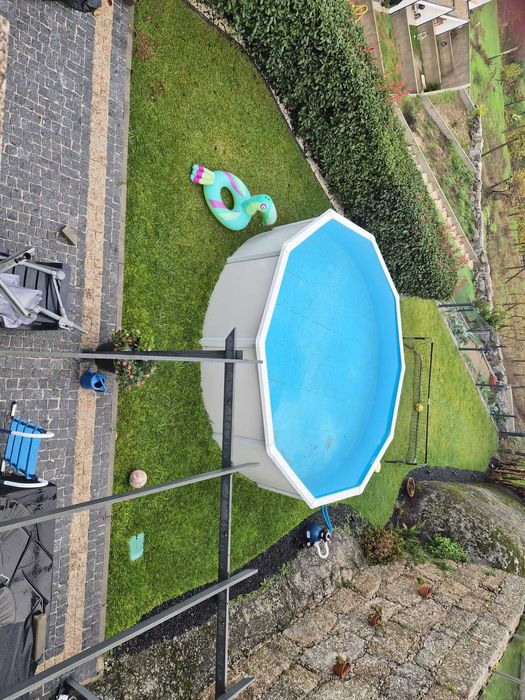 Piscina em Aço Gre 460x120