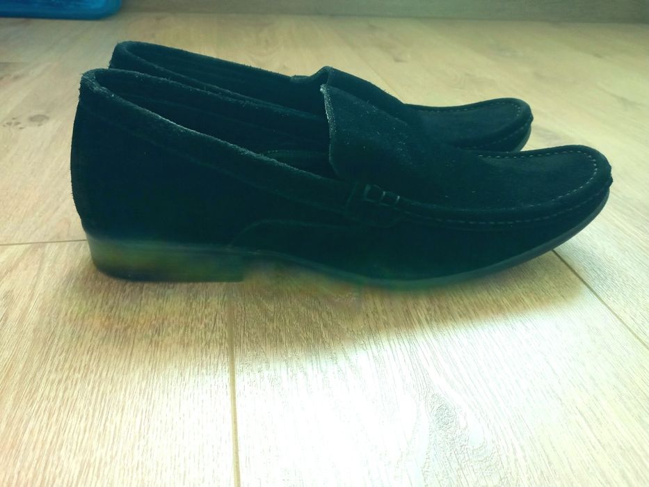 Мужские замшевые туфли