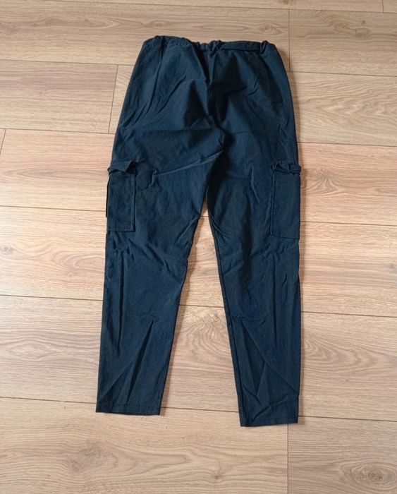 Spodnie damskie z kieszeniami jogger chinosy M