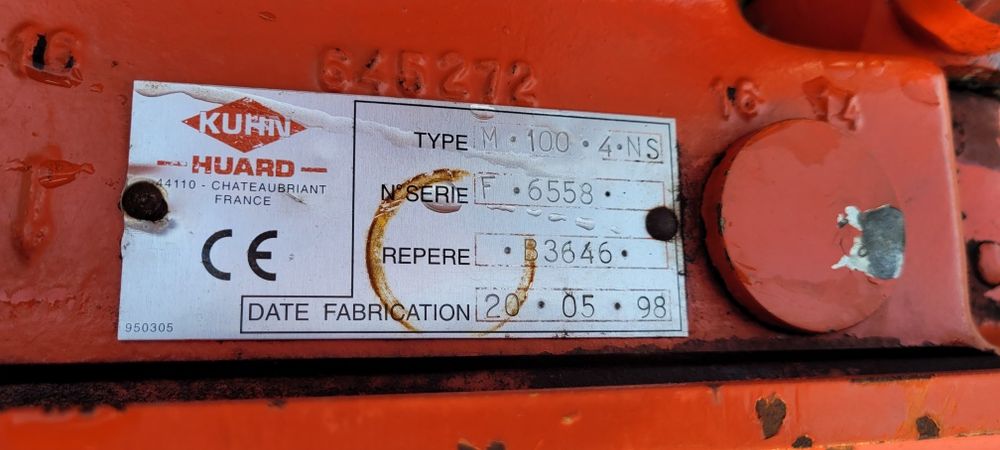 Pług obrotowy Kuhn StandardS 4 Skibowy Zabezpieczenie Non Stop