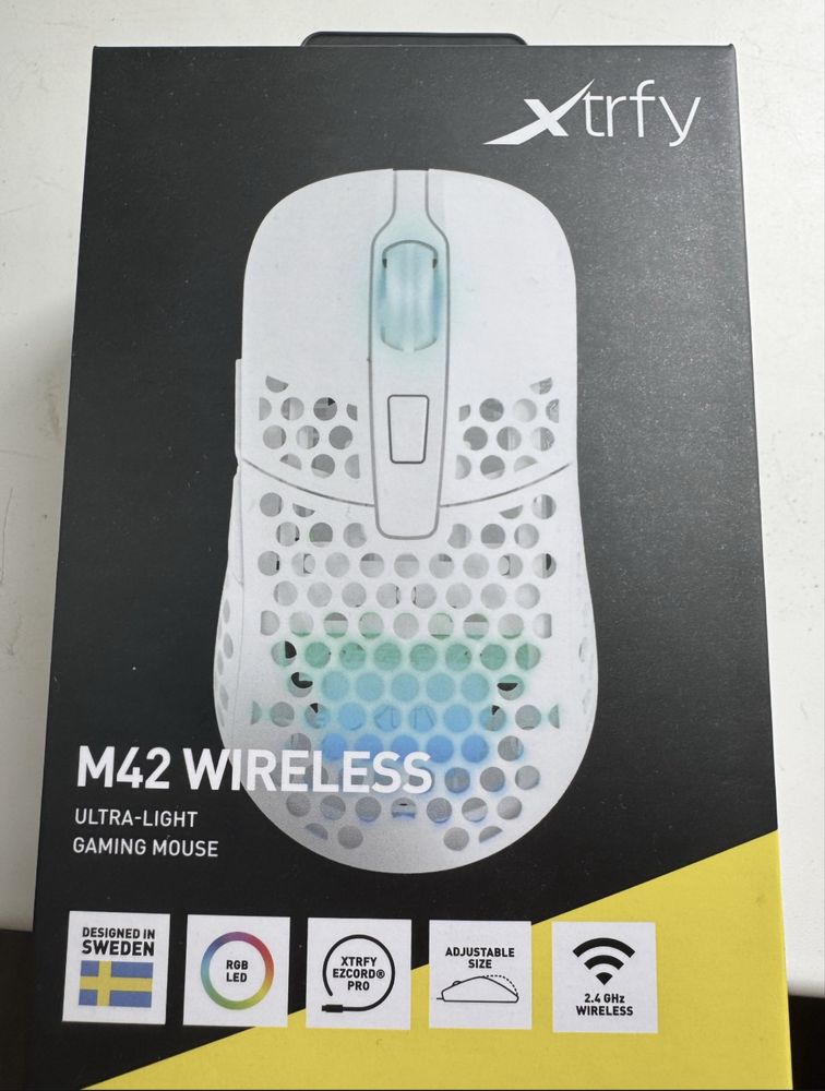 Мышь xtrfy m42 wireless