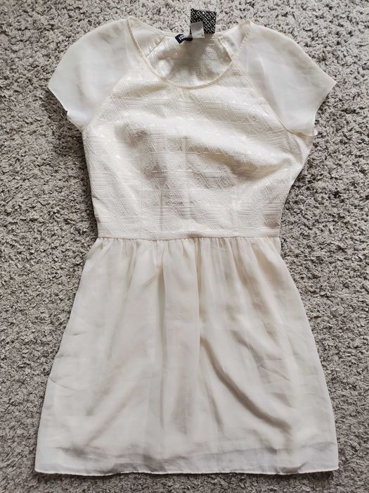 Sukienka boho H&M M/38 nowa krótka letnia zwiewna