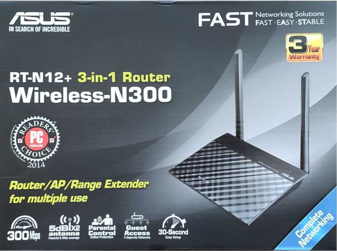 Router ASUS RT-N12+ Wireless