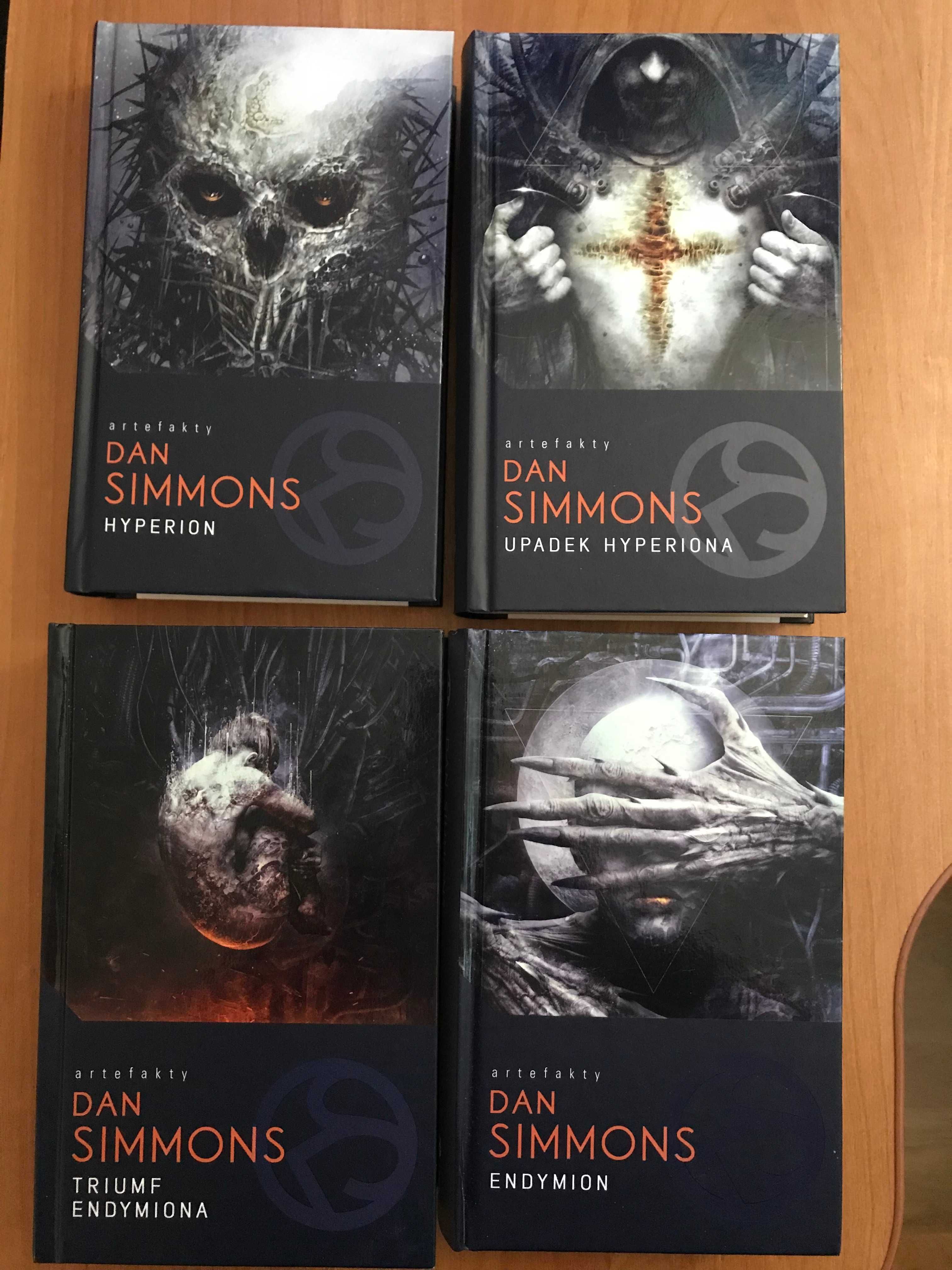 Dan Simmons x 4 Hyperion Upadek Hyperiona Endymion Triumf Edymiona