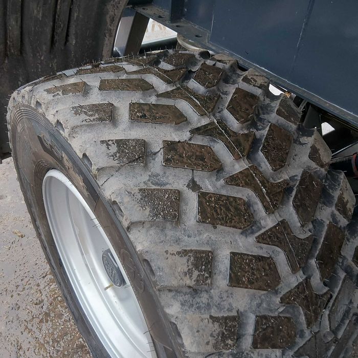 Tandem 3 x wywrotka  Kel-berg 20 T przyczepa  szerokie koła