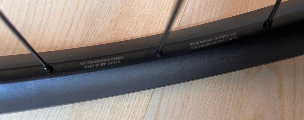 DT Swiss HX 1700 Hybrid Spline 27,5" 30 Boost  micro 12s enduro ebike