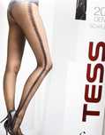 Rajstopy wzorzyste lycra 20 den SCARLETT