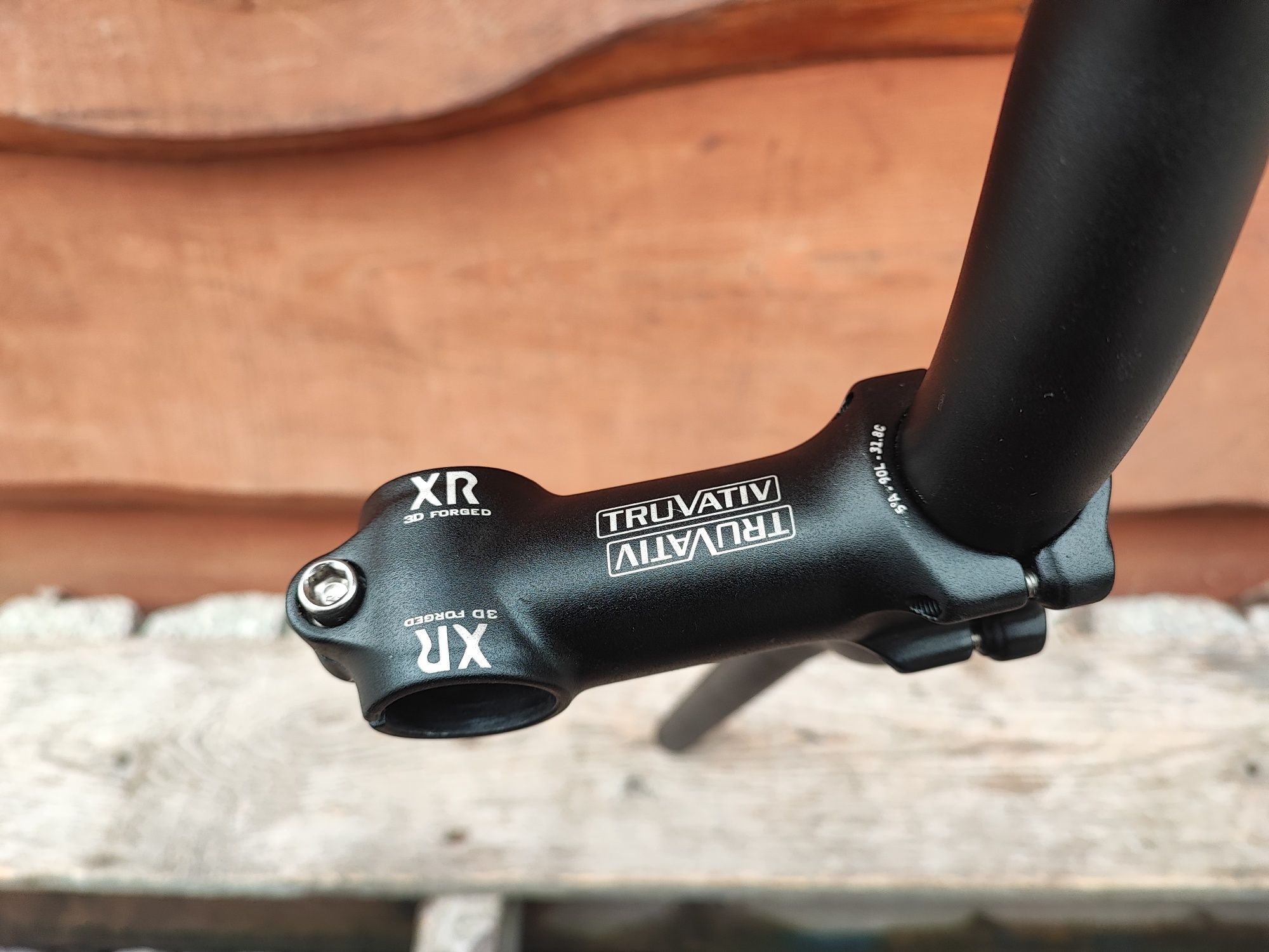 Kierownica i mostek rowerowy Truvativ Hussefelt XR alu 31.8 Retro MTB