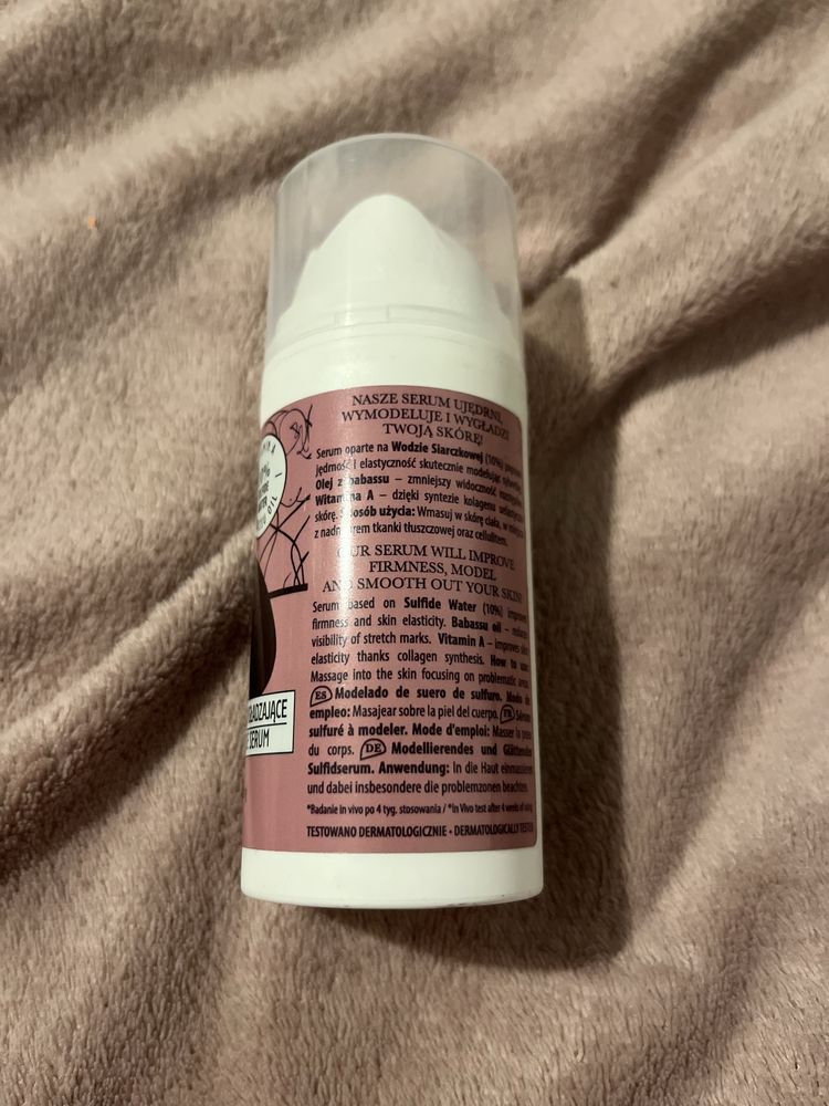 serum siarczkowe modelująco-wygładzające do ciała lirene make me slim