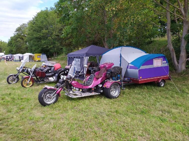 Trajka z przyczepką noclegową