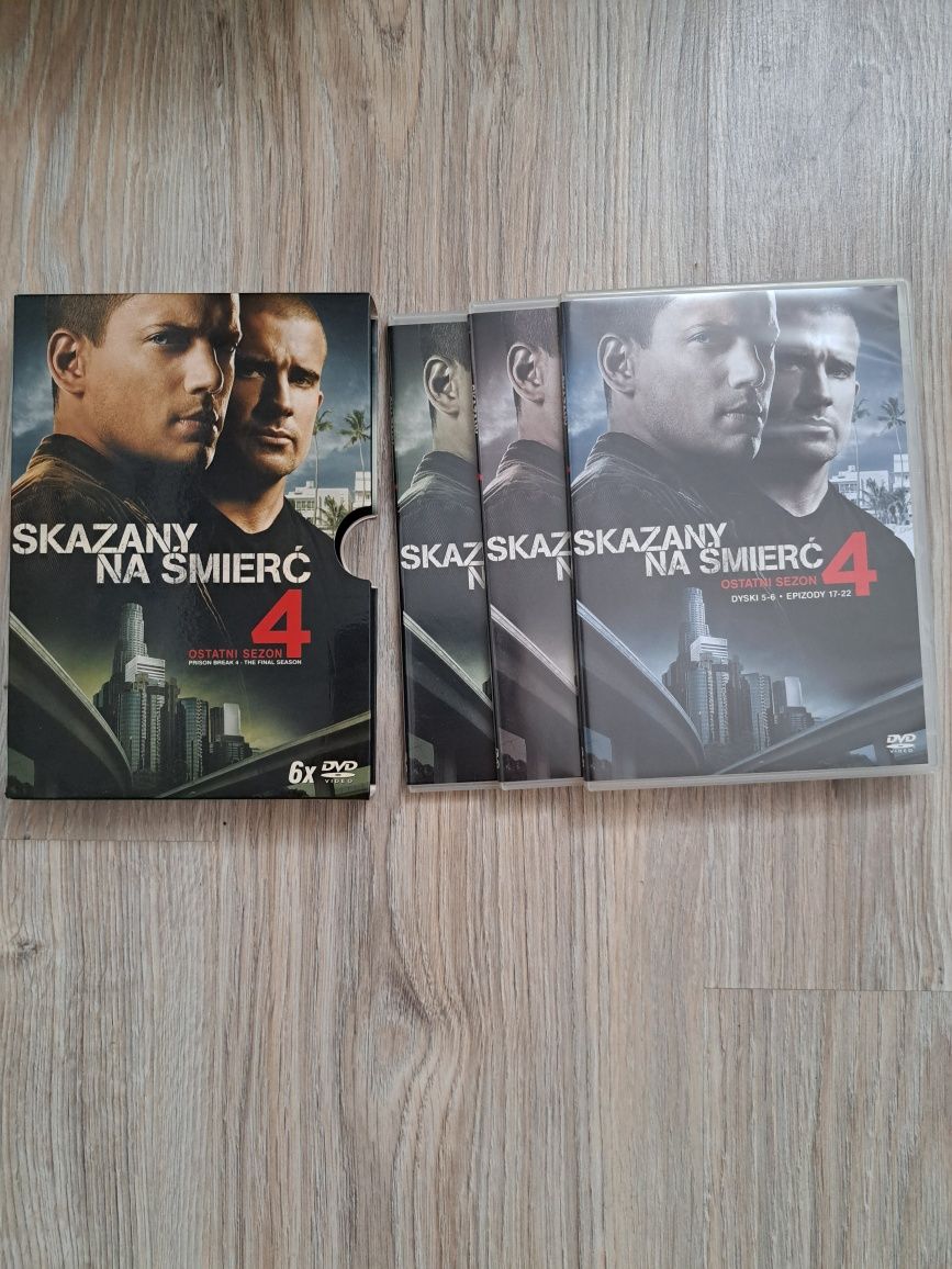 Skazany na Śmierć sezon 4 dvd.Napisy polskie