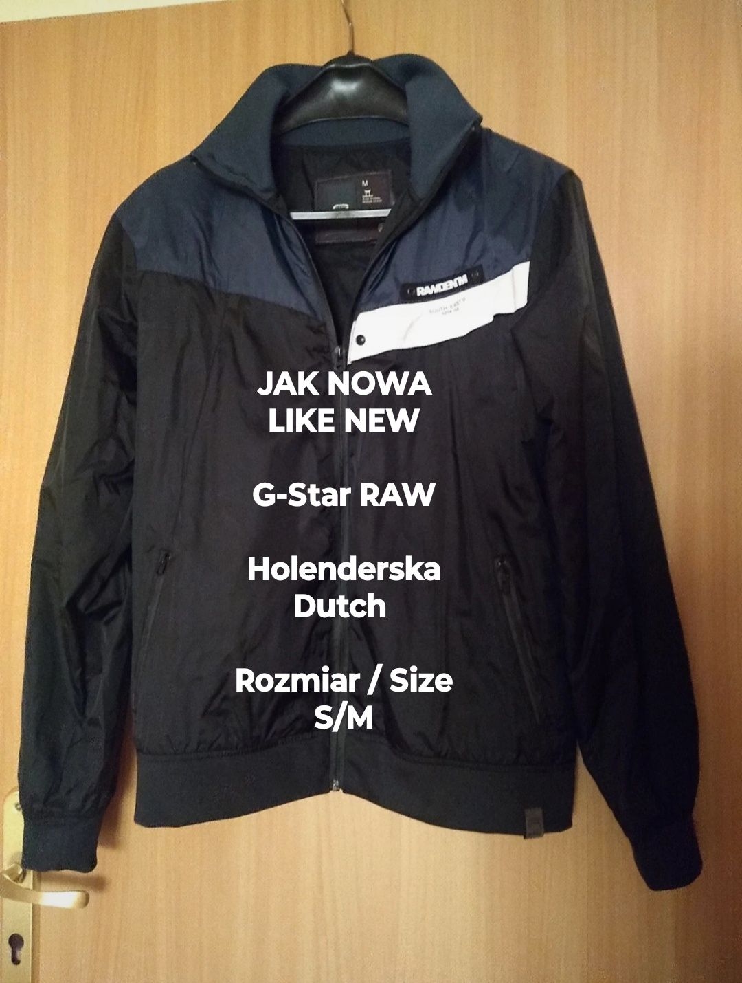 G-Star RAW  Holenderska męska lekka kurtka, Rozmiar S/M