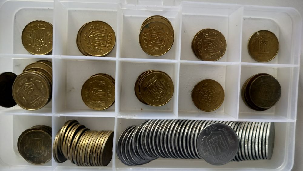 Продам монети 5 коп. 1992 р