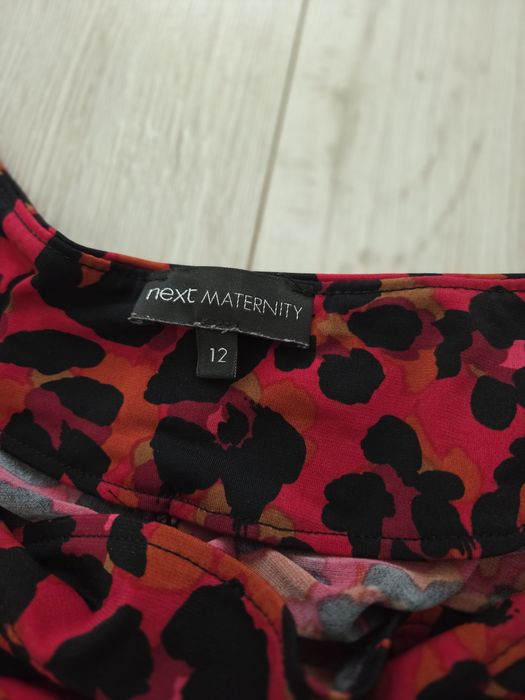 Sukienka ciążowa cętki animal print Next L 40 12