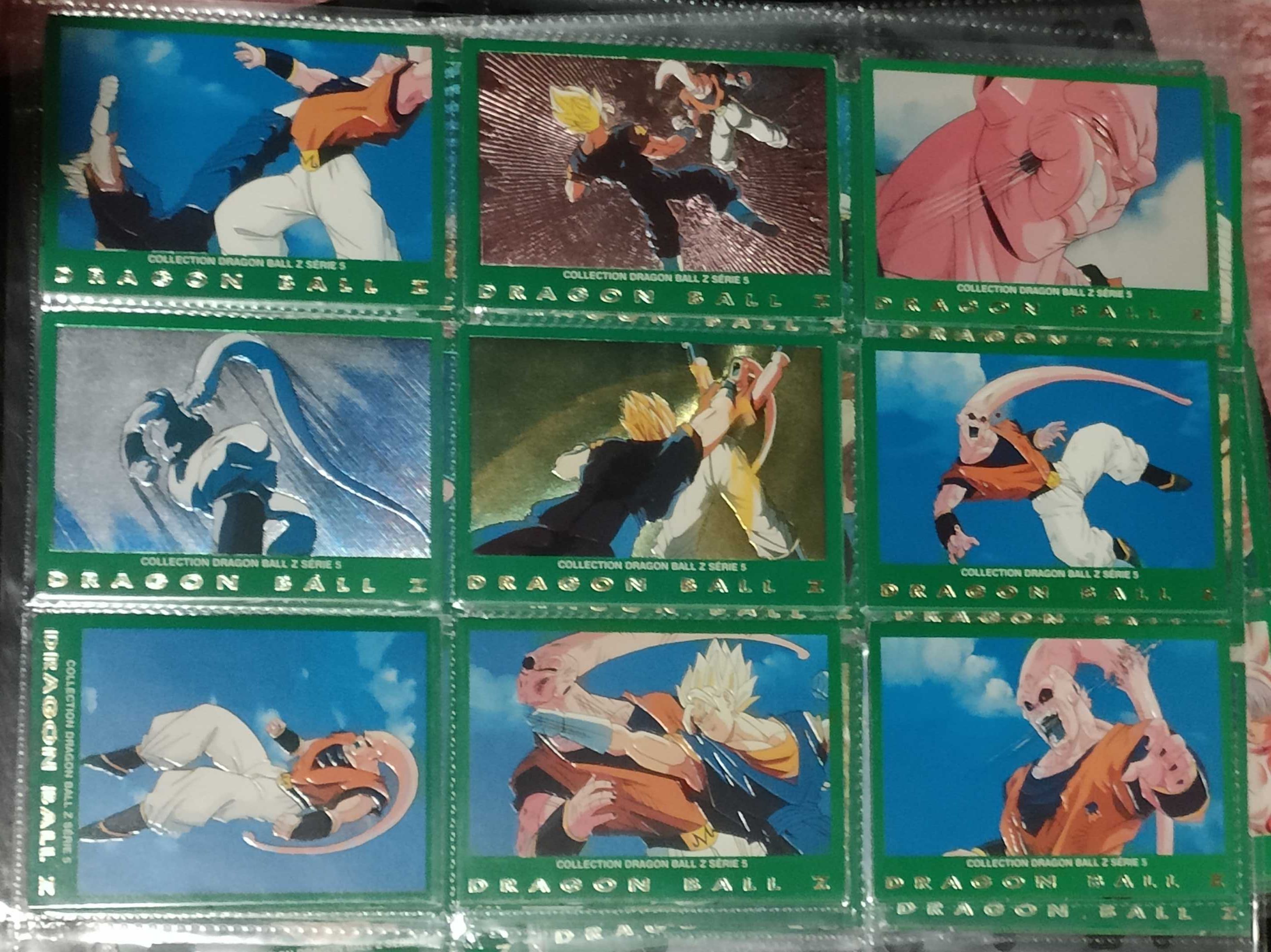 Dragon Ball Z cartas coleção completa e cartas soltas vários números