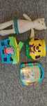 Fisher Price zabawki  zestaw 4 sztuki