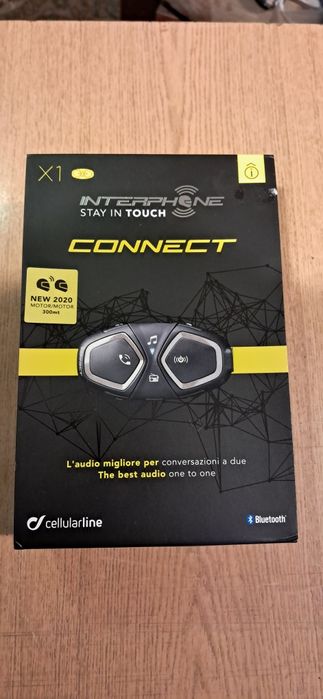 Interkom motocyklowy Cellularline Connect