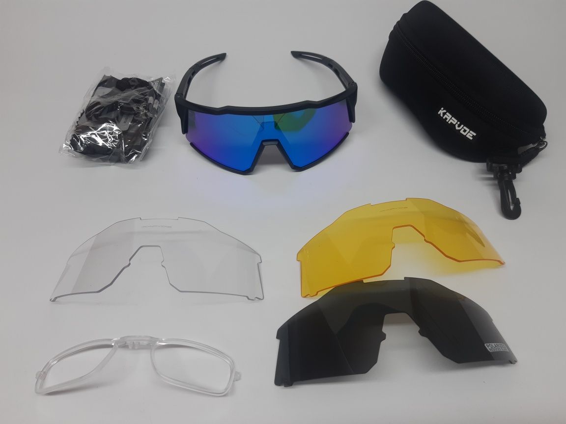 Sportowe okulary przeciwsłoneczne