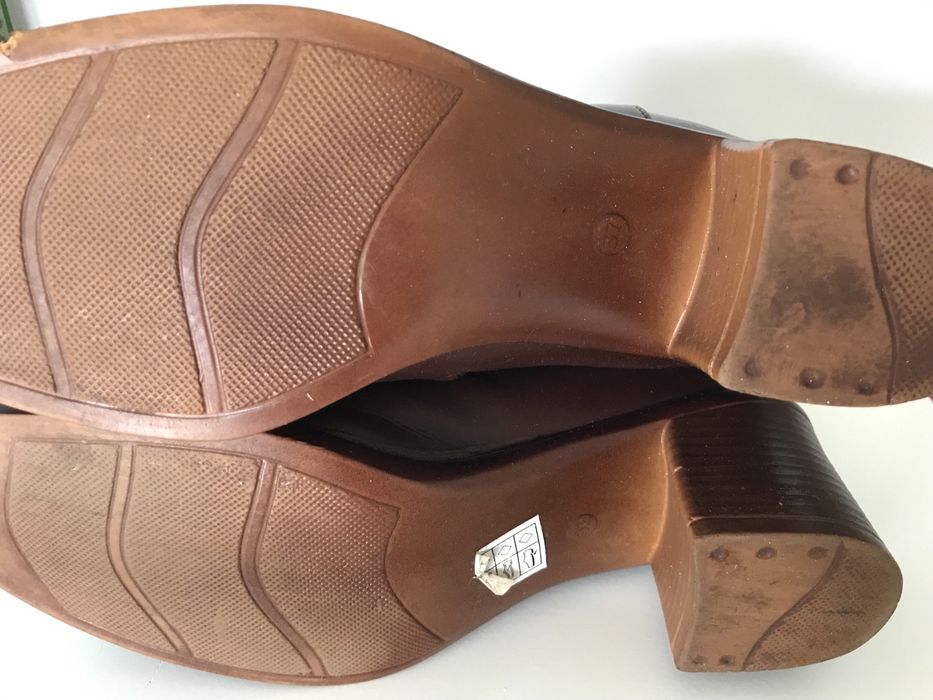 Botki brązowe nr 37