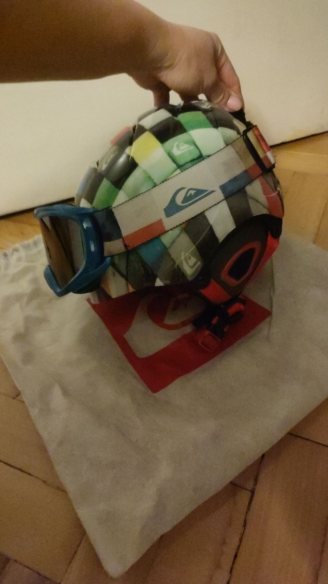 Kask i gogle Quiksilver super stan