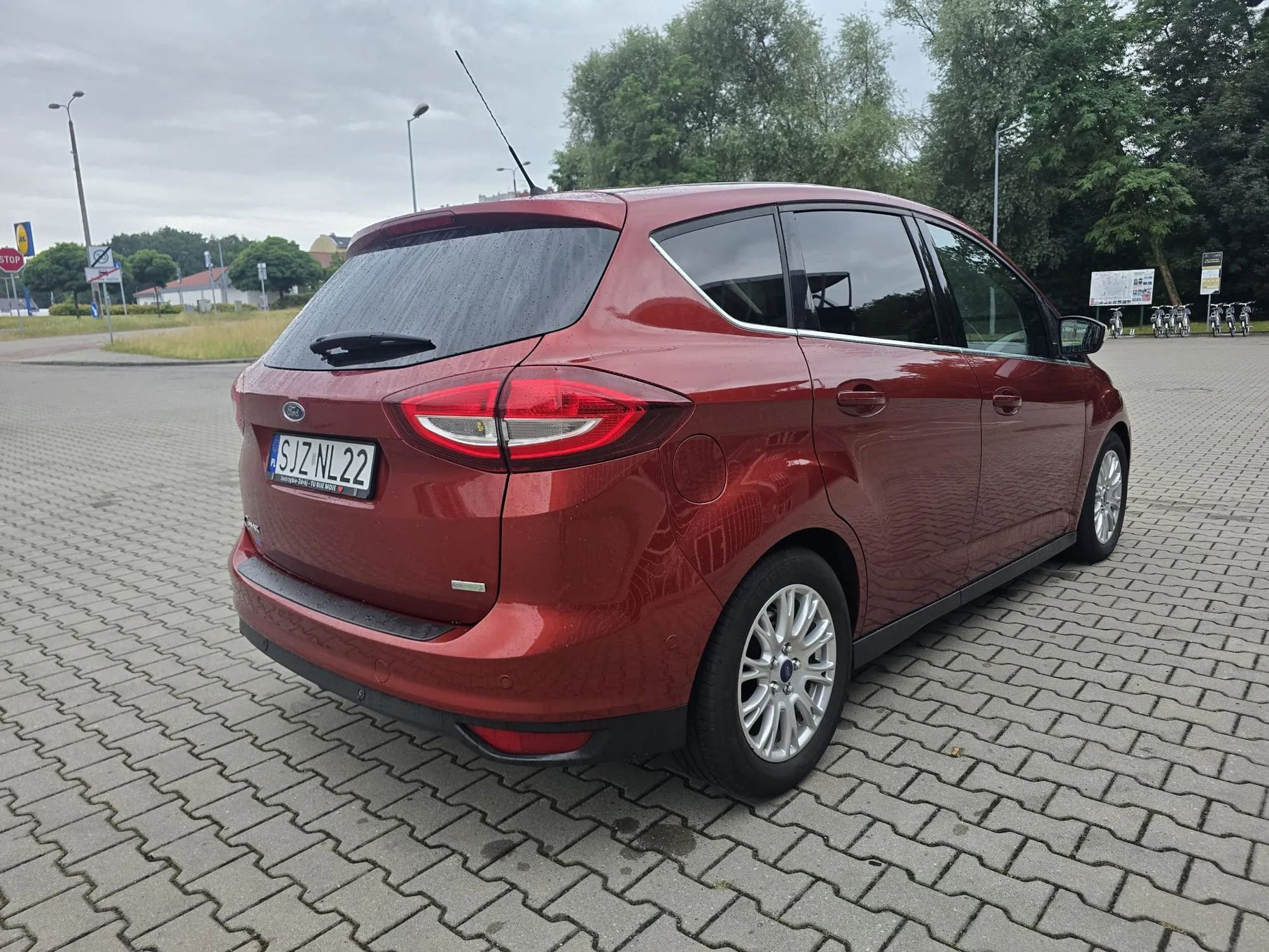 Ford C-MAX Stan bdb, szyberdach, hak, serwis ASO