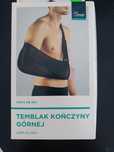Czarny siateczkowy temblak S-M kończyny górnej nowy na rękę
