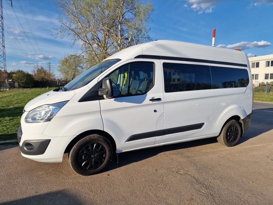 Ford Transit Custom Ford Transit Custom, 2016r, L2H2, 9-osobowy, 2 właściciel, 1 w Polsce