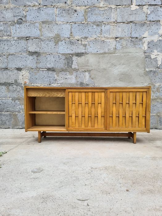 Komoda Hałas lata 60 70 vintage mid century prl cepelia unikat retro