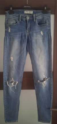 Jeansowe spodnie XS