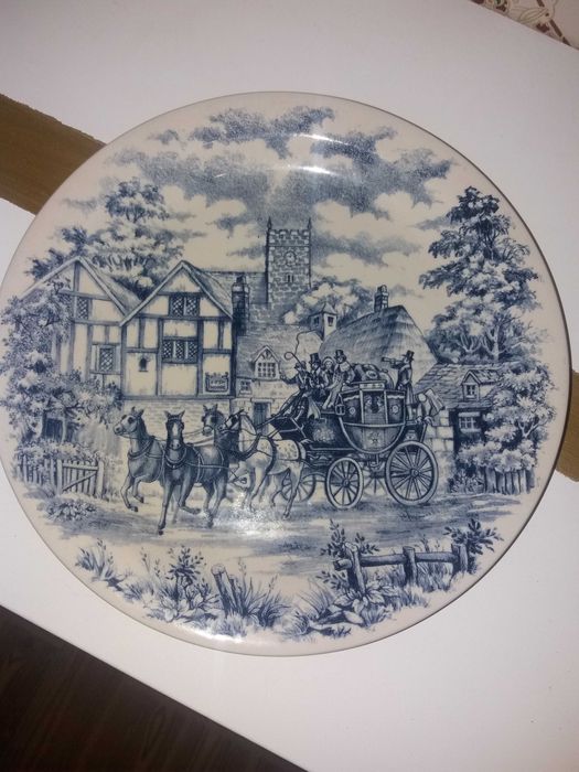 Conjunto decoraçao antigo em cerãmica