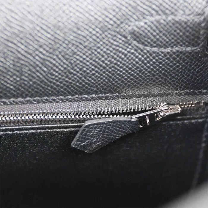 Сумка Kelly 28 Epsom Bag Black Palladium Hardware