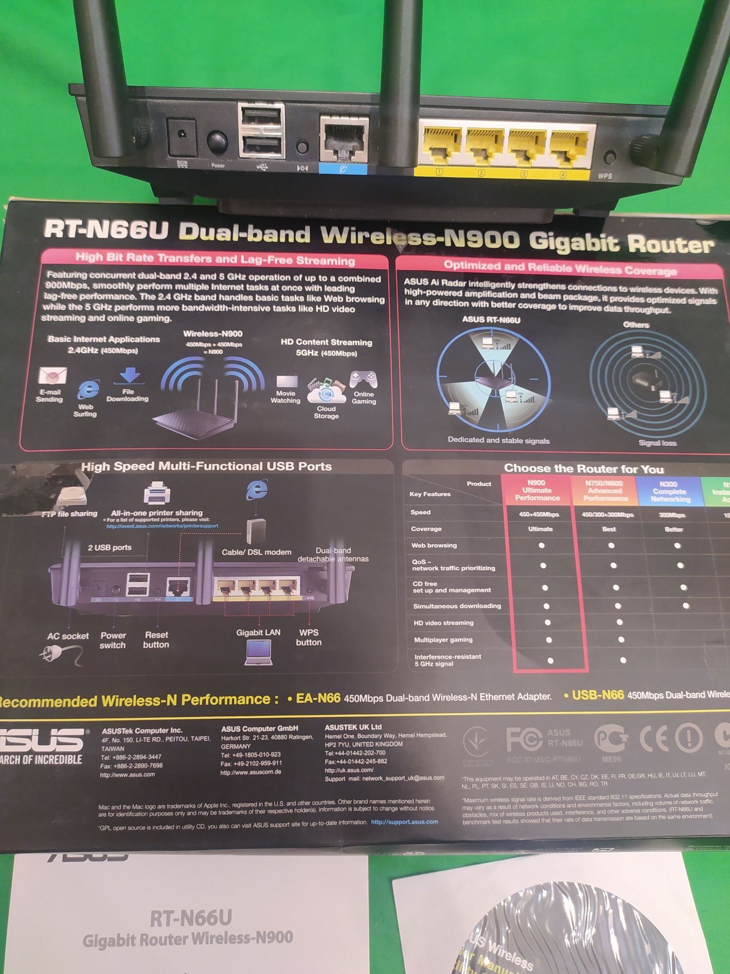 роутер Asus RT-N66U