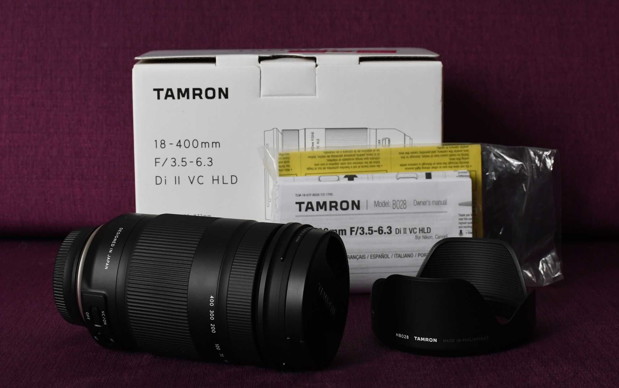 Tamron 18-400 f/3.5-6.3 Di II VC HLD mocowanie Nikon F NAJTANIEJ !!!