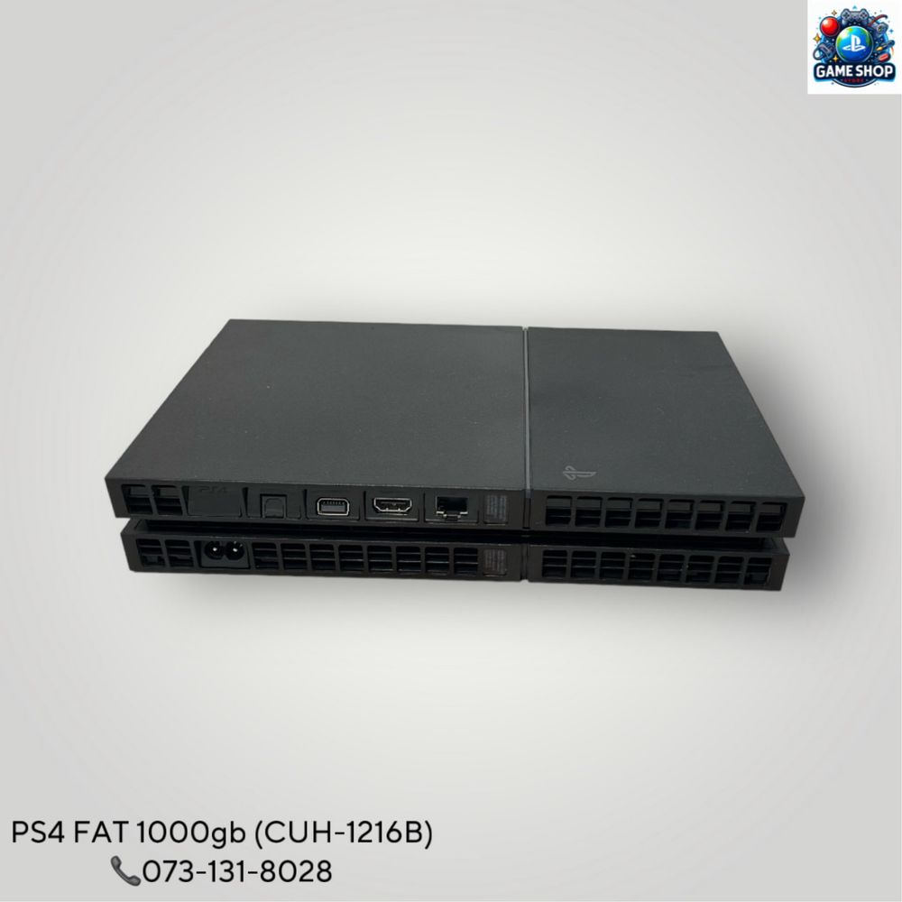 Ігрова Приставка Sony PlayStation 4 FAT 1000gb (CUH-1216B) плейстейшн