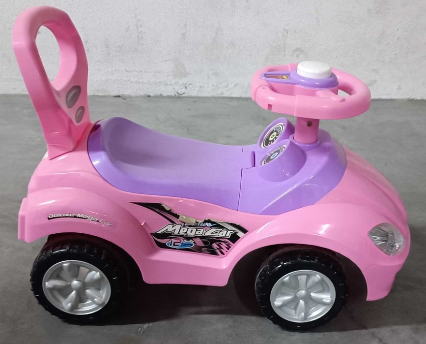 Carro andador rosa