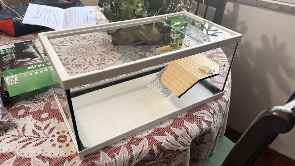 Aquario para tartaruga