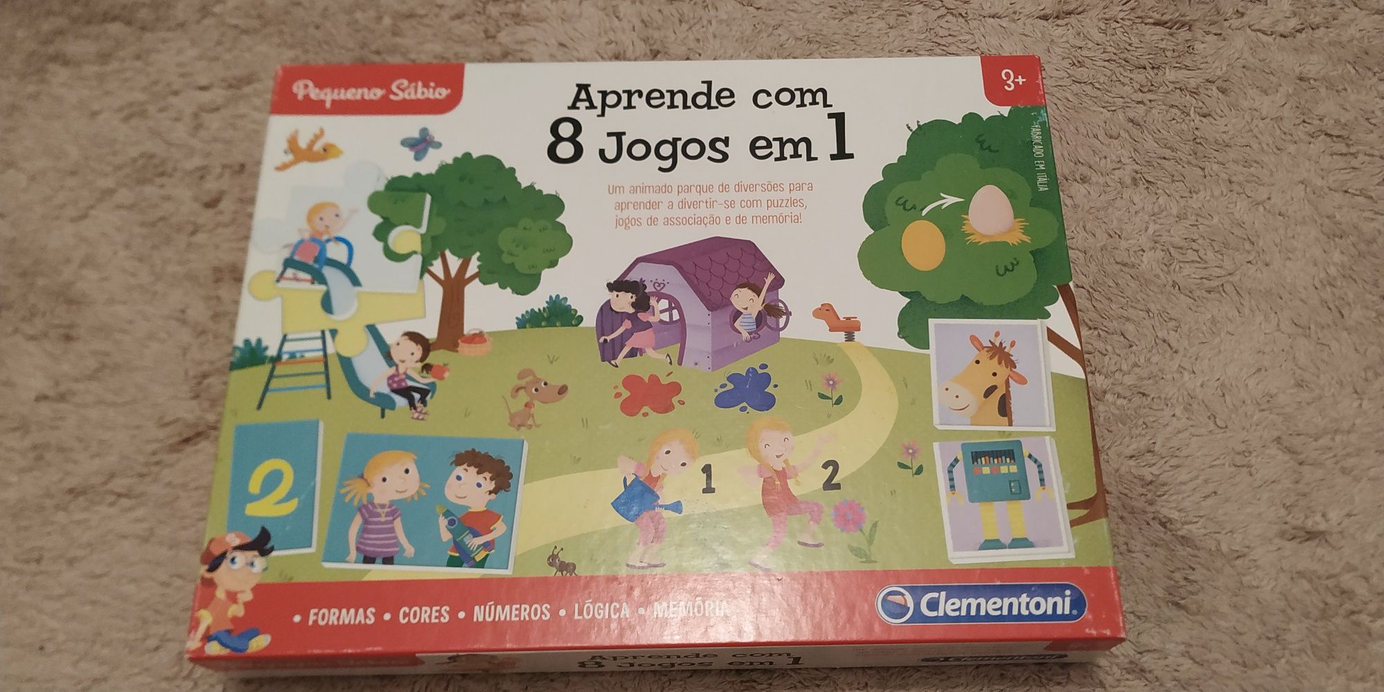 Jogo infantil - 8 jogos em 1