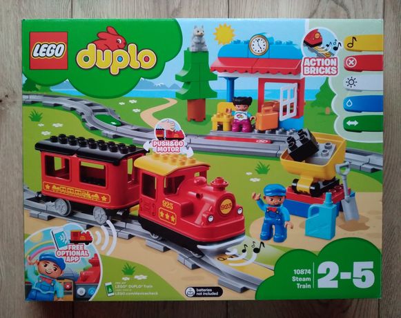 Lego Duplo pociąg parowy 10874
