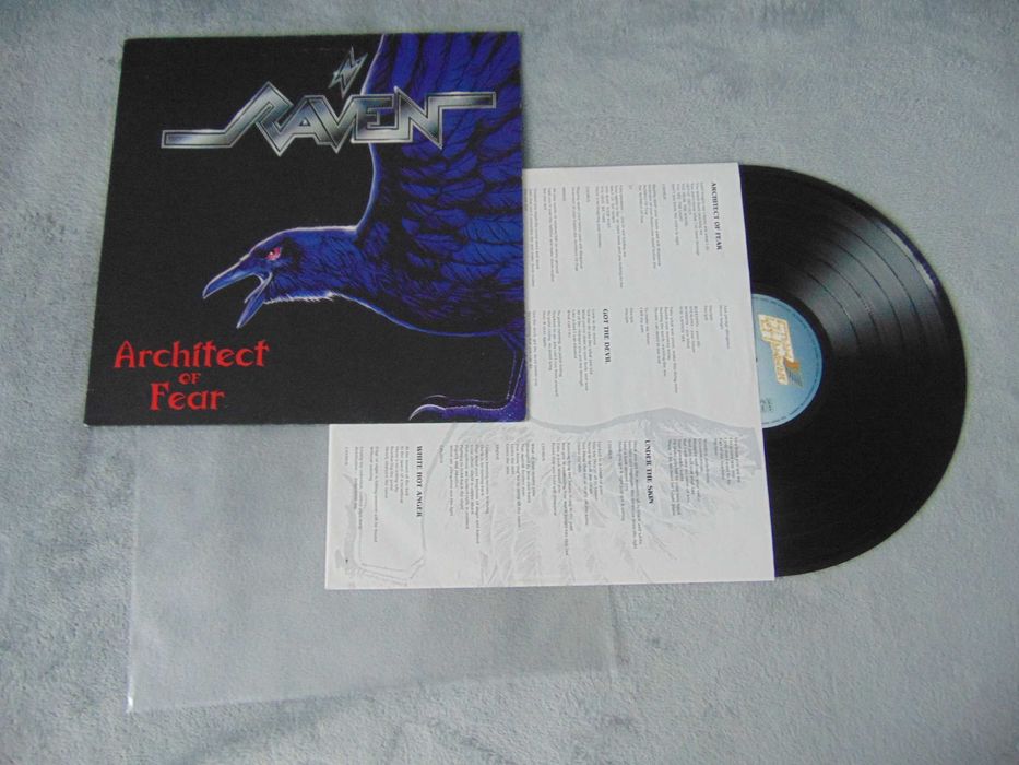 Raven - Architect Of Fear 1991r. LP stan bardzo dobry.