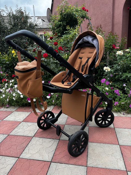 Коляска 2 в 1 Anex e/type Caramel + автокрісло Maxi-Cosi Citi