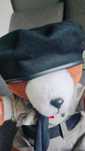 Czarny beret harcerski rozmiar 55