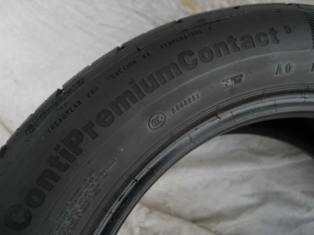 2 opony letnie CONTINENTAL 205/55 R16 91W (2x6,5mm)