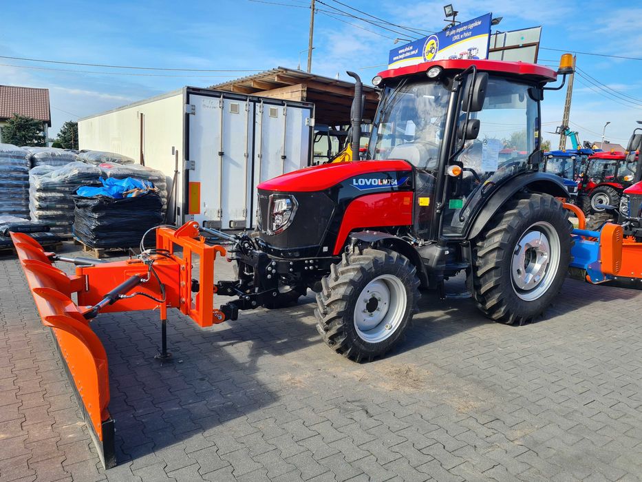 Lovol M754 75KM Rewers Klima Radio 4x4 Komunalny Odśnieżanie Zima