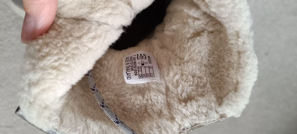 Зимові жіночі чоботи ECCO, 40 р.