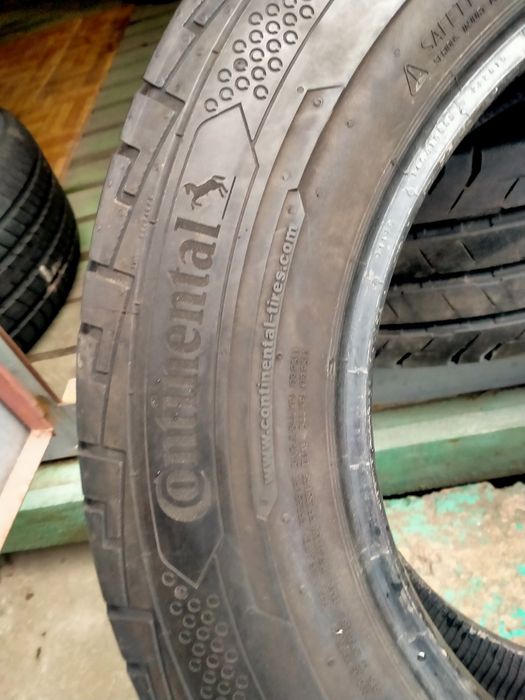 215/65/16C Continental Континенталь 2шт Літо шини б/у