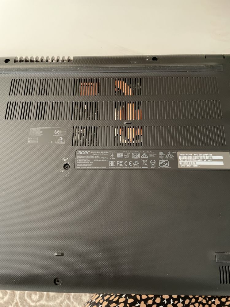 Acer laptop core i7